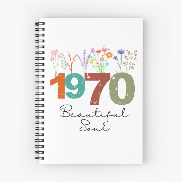 Item preview, 1970 Floral Beautiful Soul Birthday Design designed and sold by FlareCraftStudio.