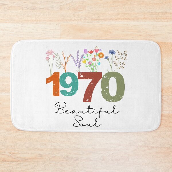 Item preview, 1970 Floral Beautiful Soul Birthday Design designed and sold by FlareCraftStudio.