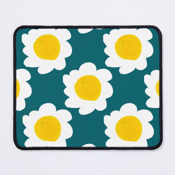 Item preview, Scandi Transformative Teal Daisy Mid Century Retro Pattern designed and sold by CaramelCo.