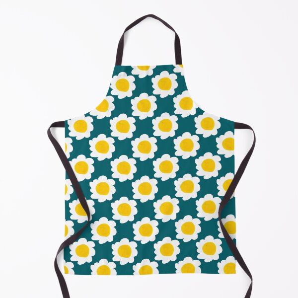 Item preview, Scandi Transformative Teal Daisy Mid Century Retro Pattern designed and sold by CaramelCo.