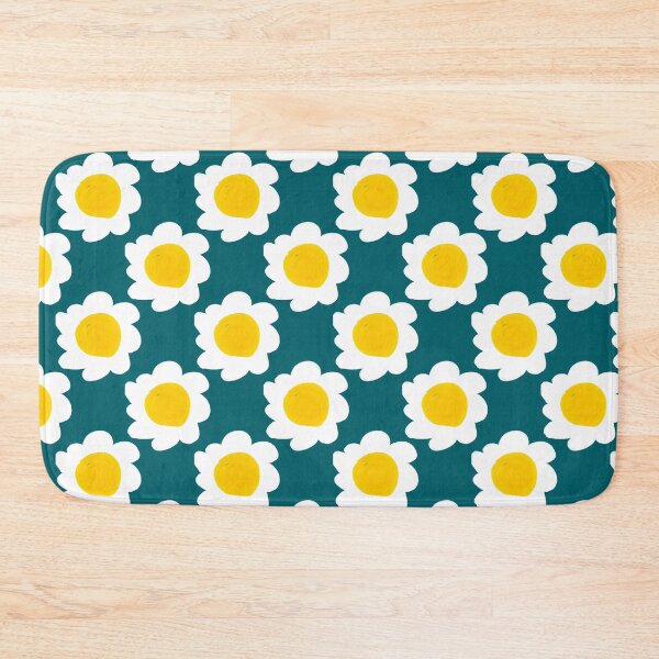 Item preview, Scandi Transformative Teal Daisy Mid Century Retro Pattern designed and sold by CaramelCo.