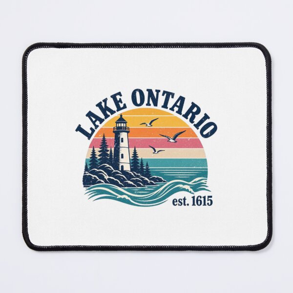 Item preview, Retro Lake Ontario designed and sold by DreadFlockArt.