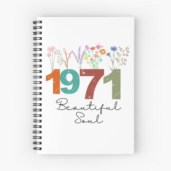 Item preview, 1971 Floral Beautiful Soul Birthday Design designed and sold by FlareCraftStudio.