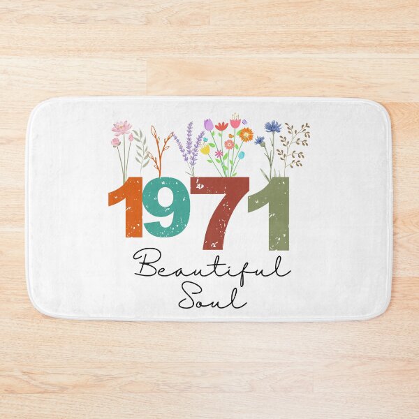 Item preview, 1971 Floral Beautiful Soul Birthday Design designed and sold by FlareCraftStudio.