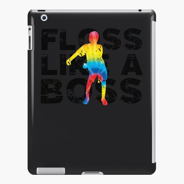 Floss Dance Floss Like A Boss Galaxy Green Ipad Case Skin By Reyvanex Redbubble - roblox floss