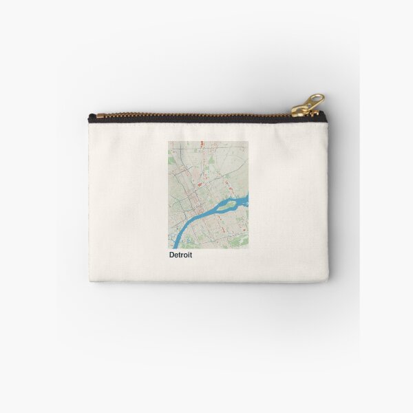 Item preview, Detroit Minimalistic Map Art designed and sold by MapsNerd.