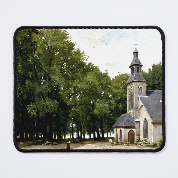 Item preview, The Chapel Notre-Dame de Grâce at Honfleur designed and sold by artdesignsnow.