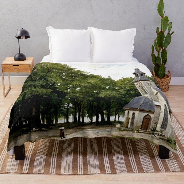 Item preview, The Chapel Notre-Dame de Grâce at Honfleur designed and sold by artdesignsnow.