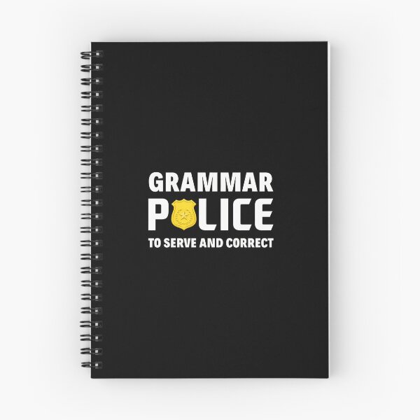 Item preview, Grammar Police To Serve And Correct Badge Design designed and sold by starchfa.