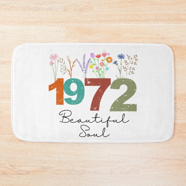 Item preview, 1972 Floral Beautiful Soul Birthday Design designed and sold by FlareCraftStudio.