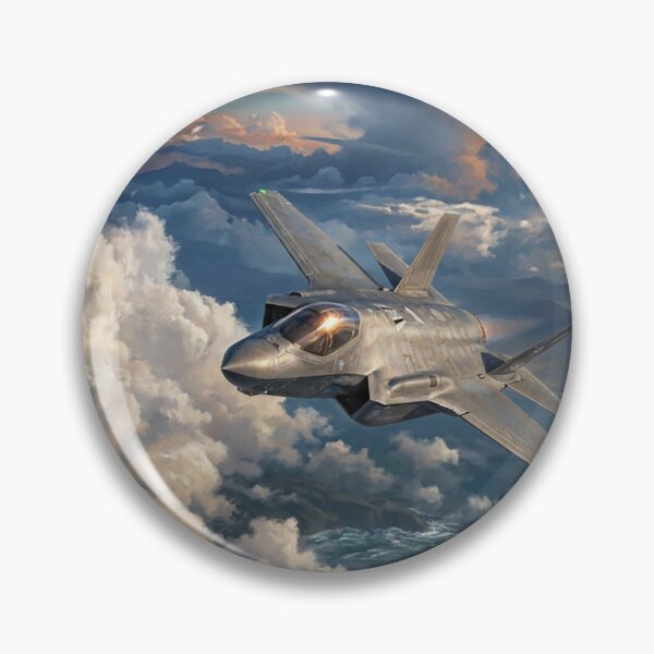 Item preview, F-35 Lightning Beside Towering Storm Cloud designed and sold by Airpower Art.