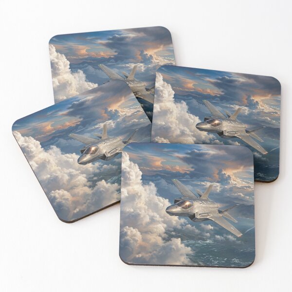 Item preview, F-35 Lightning Beside Towering Storm Cloud designed and sold by Airpower Art.