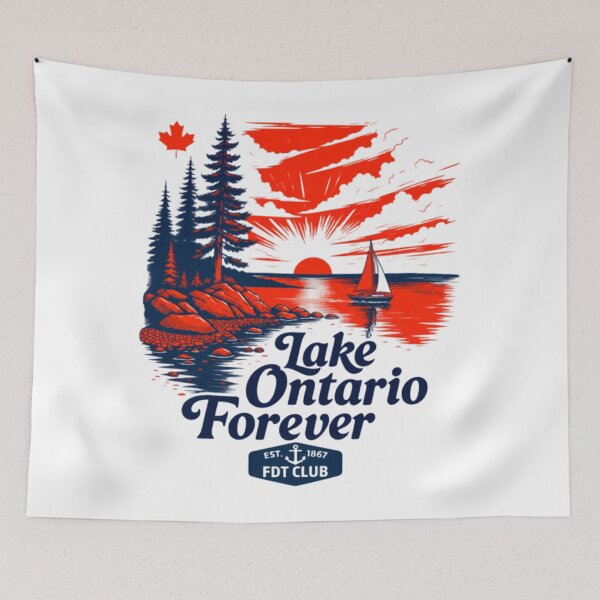 Item preview, Lake Ontario Vintage designed and sold by DreadFlockArt.
