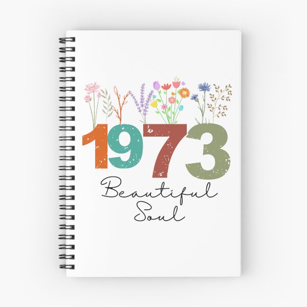 Item preview, 1973 Floral Beautiful Soul Birthday Design designed and sold by FlareCraftStudio.