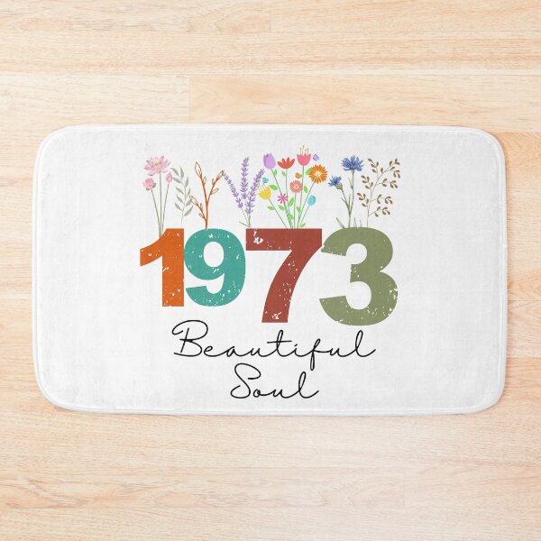 Item preview, 1973 Floral Beautiful Soul Birthday Design designed and sold by FlareCraftStudio.