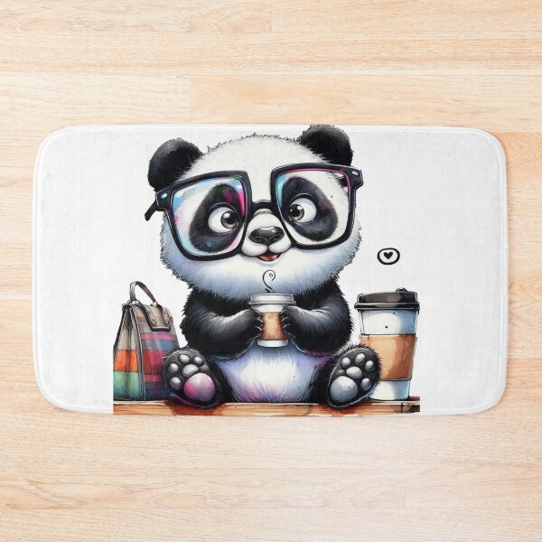 Item preview, Panda Coffee Break Before a Busy Day designed and sold by AcruxUltra.