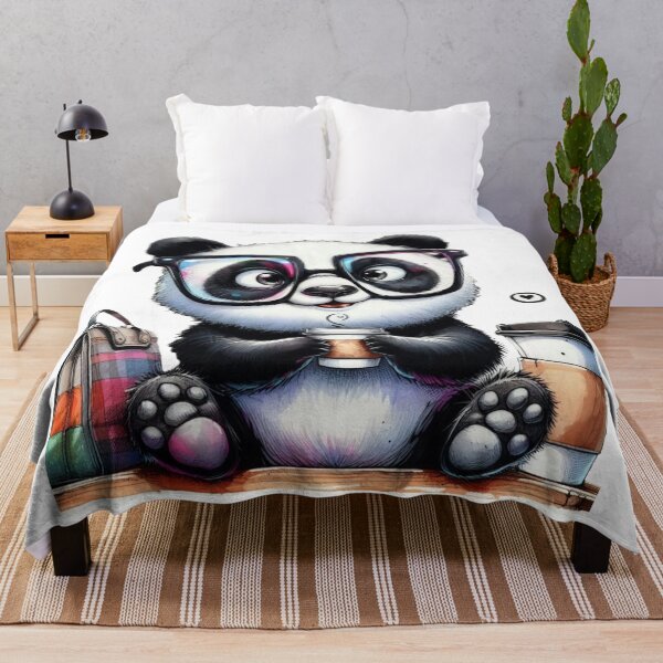 Item preview, Panda Coffee Break Before a Busy Day designed and sold by AcruxUltra.