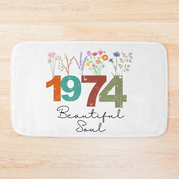 Item preview, 1974 Floral Beautiful Soul Birthday Design designed and sold by FlareCraftStudio.