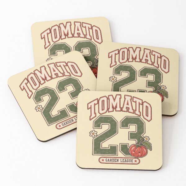 Item preview, Tomato 23 Garden League Retro Varsity Gardening Design designed and sold by Doodle Souq.
