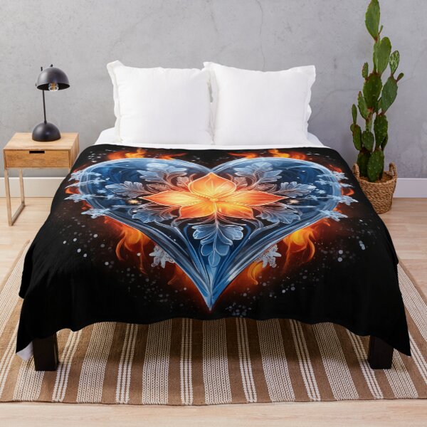 Item preview, Blooming Heart of Ice and Fire designed and sold by AcruxUltra.