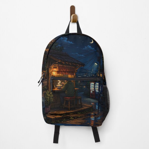 Item preview, Japanese Pixel Art: Midnight Ramen Glow designed and sold by bapupa.
