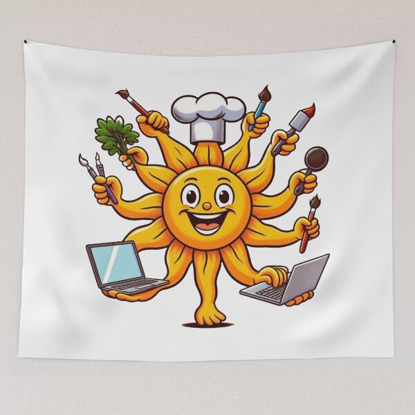Item preview, Busy Sun Juggling Work and Hobbies designed and sold by AcruxUltra.