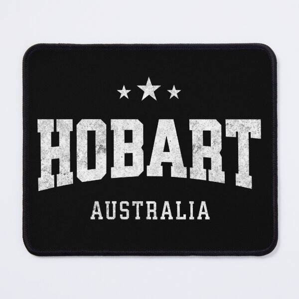 Item preview, Hobart Australia Vintage Varsity Distressed Retro College Travel Design designed and sold by NiceTeeClub.