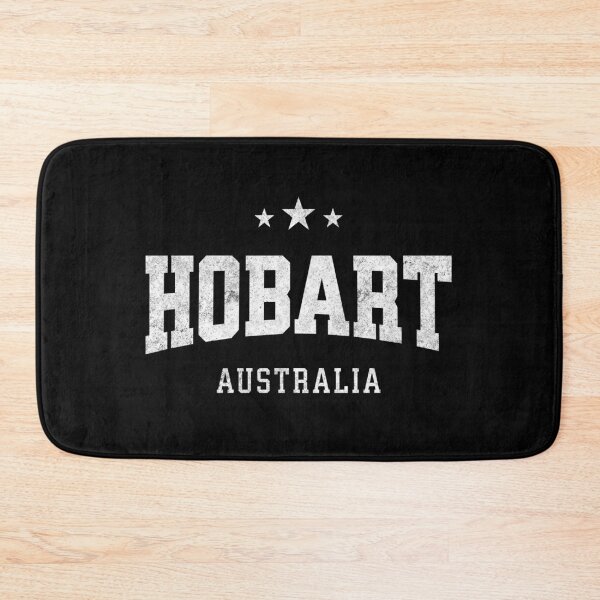 Item preview, Hobart Australia Vintage Varsity Distressed Retro College Travel Design designed and sold by NiceTeeClub.