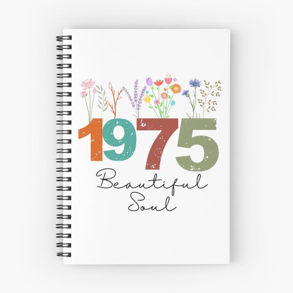 Item preview, 1975 Floral Beautiful Soul Birthday Design designed and sold by FlareCraftStudio.