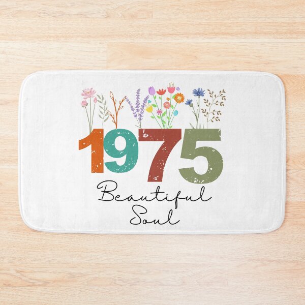 Item preview, 1975 Floral Beautiful Soul Birthday Design designed and sold by FlareCraftStudio.