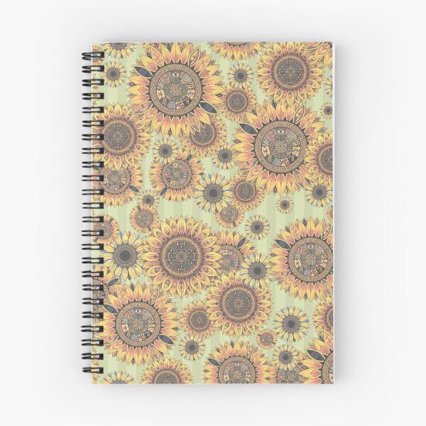 Item preview, Occult Helianthus - Sacred Geometry Sunflower Mandala Pattern Art designed and sold by FreiherrPK.