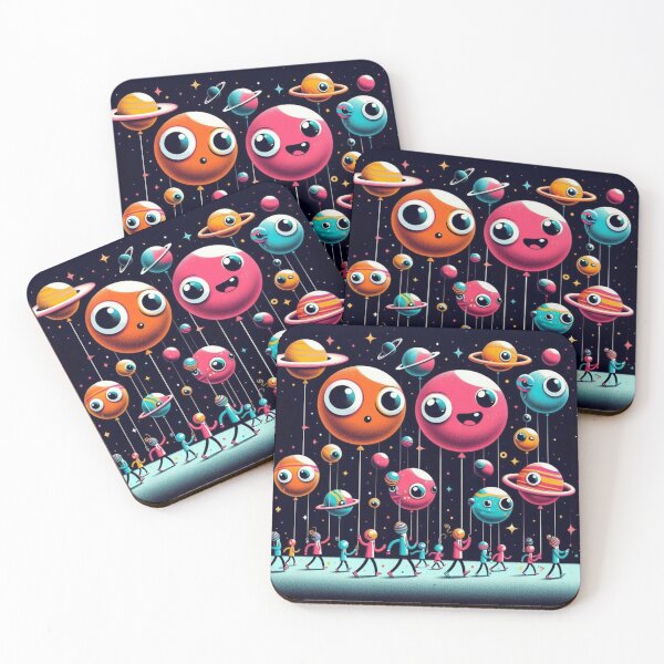 Item preview, Happy Planets Parade Through Space designed and sold by AcruxUltra.