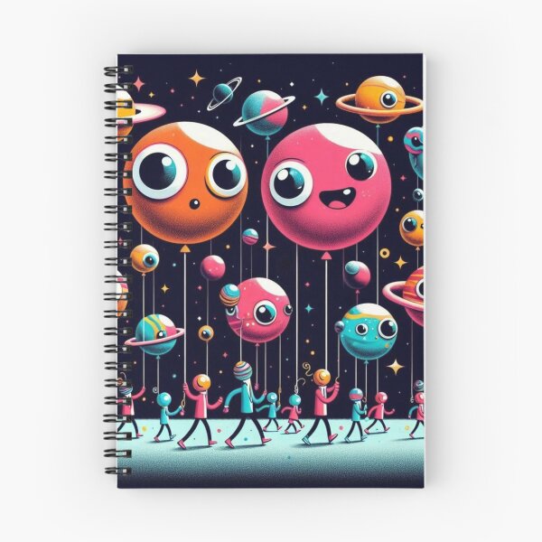 Item preview, Happy Planets Parade Through Space designed and sold by AcruxUltra.