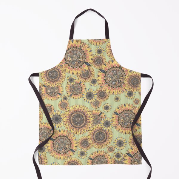 Item preview, Helianthus oculto - Arte con patrón de mandala de girasol de geometría sagrada designed and sold by FreiherrPK.