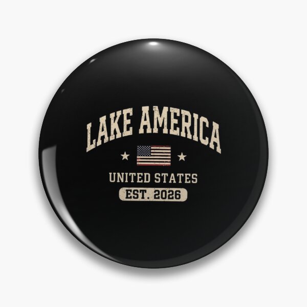 Item preview, Lake America designed and sold by DreadFlockArt.