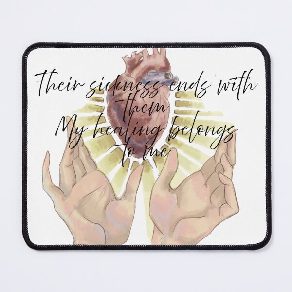 Item preview, Healing hands quote  designed and sold by Christina Boothaway.