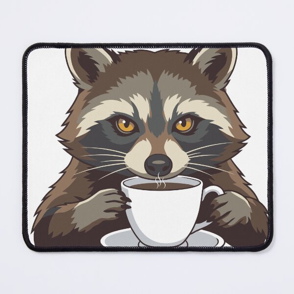 Item preview, More Espresso Less Depresso Funny Raccoon Coffee Lover designed and sold by TEEDESIGMSTUDIO.