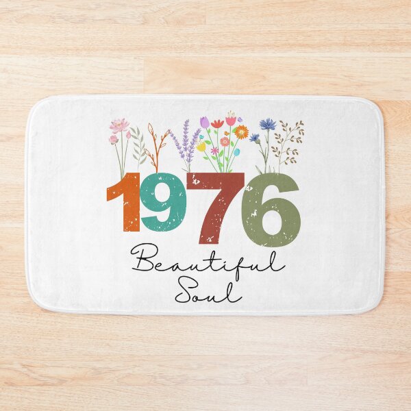 Item preview, 1976 Floral Beautiful Soul Birthday Design designed and sold by FlareCraftStudio.