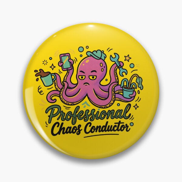 Item preview, Amusing Chaos Conductor Octopus designed and sold by MarCinu Art.