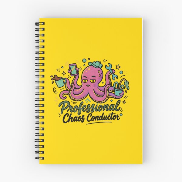 Item preview, Amusing Chaos Conductor Octopus designed and sold by MarCinu Art.