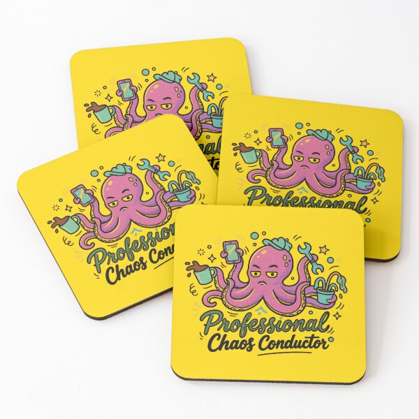 Item preview, Amusing Chaos Conductor Octopus designed and sold by MarCinu Art.
