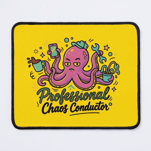 Item preview, Amusing Chaos Conductor Octopus designed and sold by MarCinu Art.