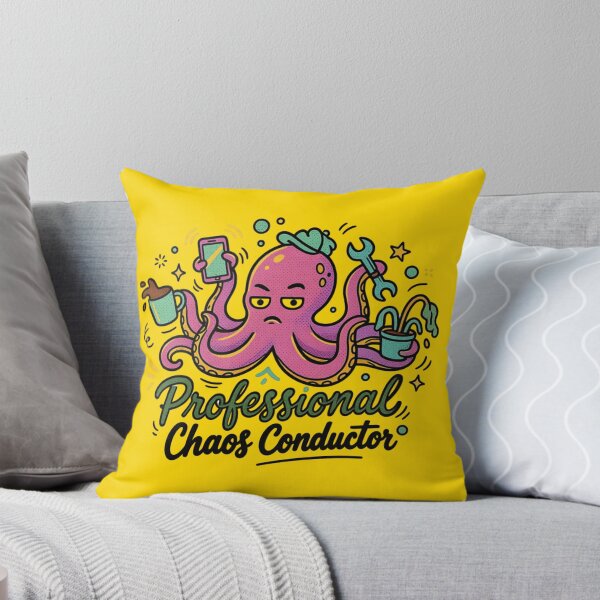 Item preview, Amusing Chaos Conductor Octopus designed and sold by MarCinu Art.
