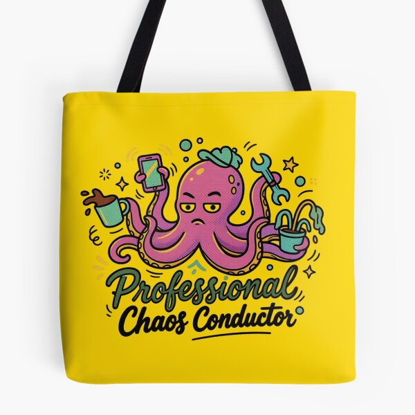 Item preview, Amusing Chaos Conductor Octopus designed and sold by MarCinu Art.