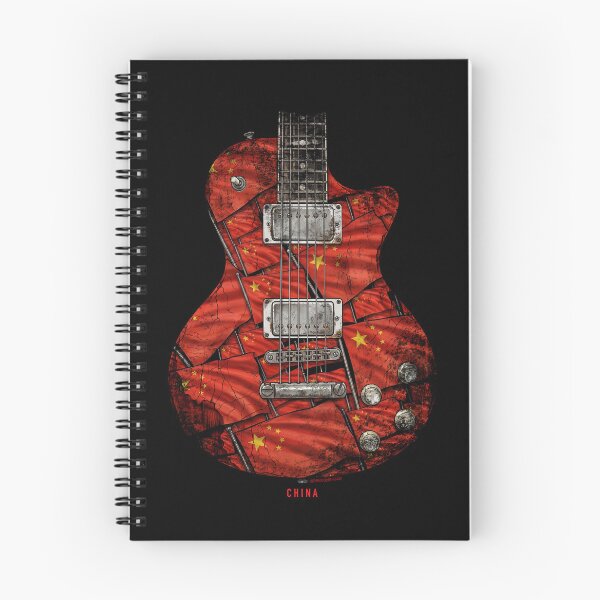 Item preview, Crimson Rhythm – China Flag Electric Guitar Art designed and sold by HexOne.