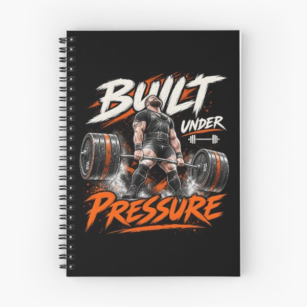 Item preview, Built Under Pressure – Hardcore Powerlifting t-shirts designed and sold by LST-Desings.