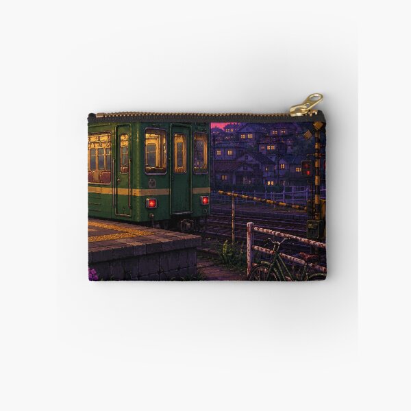 Item preview, Japanese Pixel Art: Suburban Rail Twilight designed and sold by bapupa.