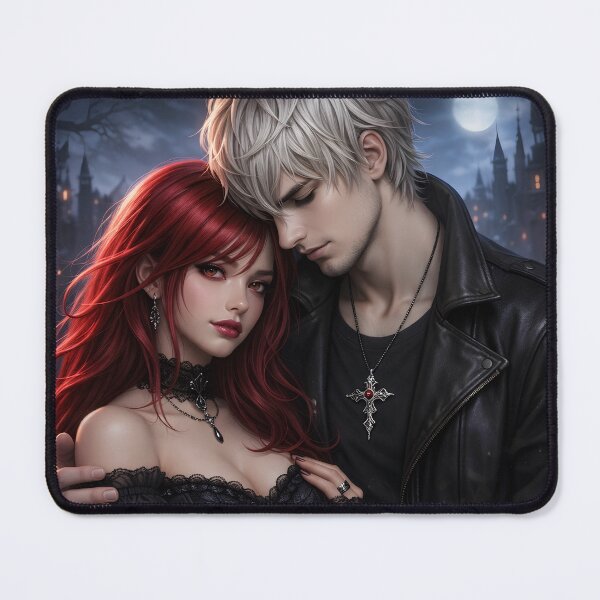 Item preview, Bewitched the Vampire Couple designed and sold by Bai Lesloy.