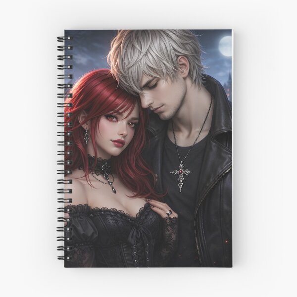 Item preview, Bewitched the Vampire Couple designed and sold by Bai Lesloy.