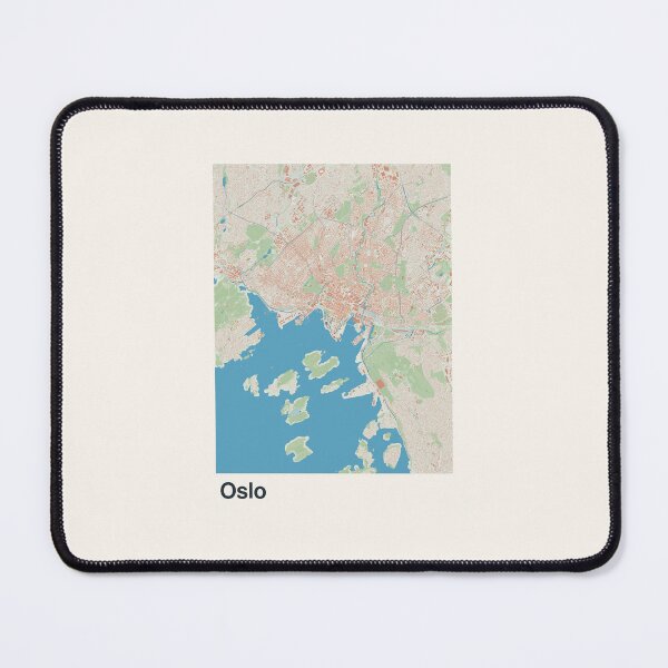 Item preview, Oslo Minimalistic Map Art designed and sold by MapsNerd.